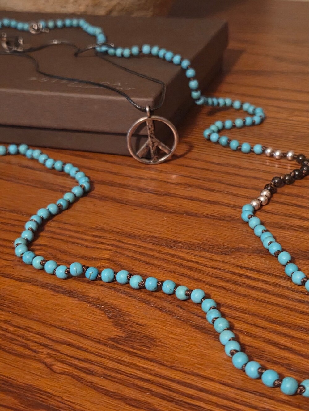 Silpada Sterling Silver & Howlite Necklace - Picture 11 of 12